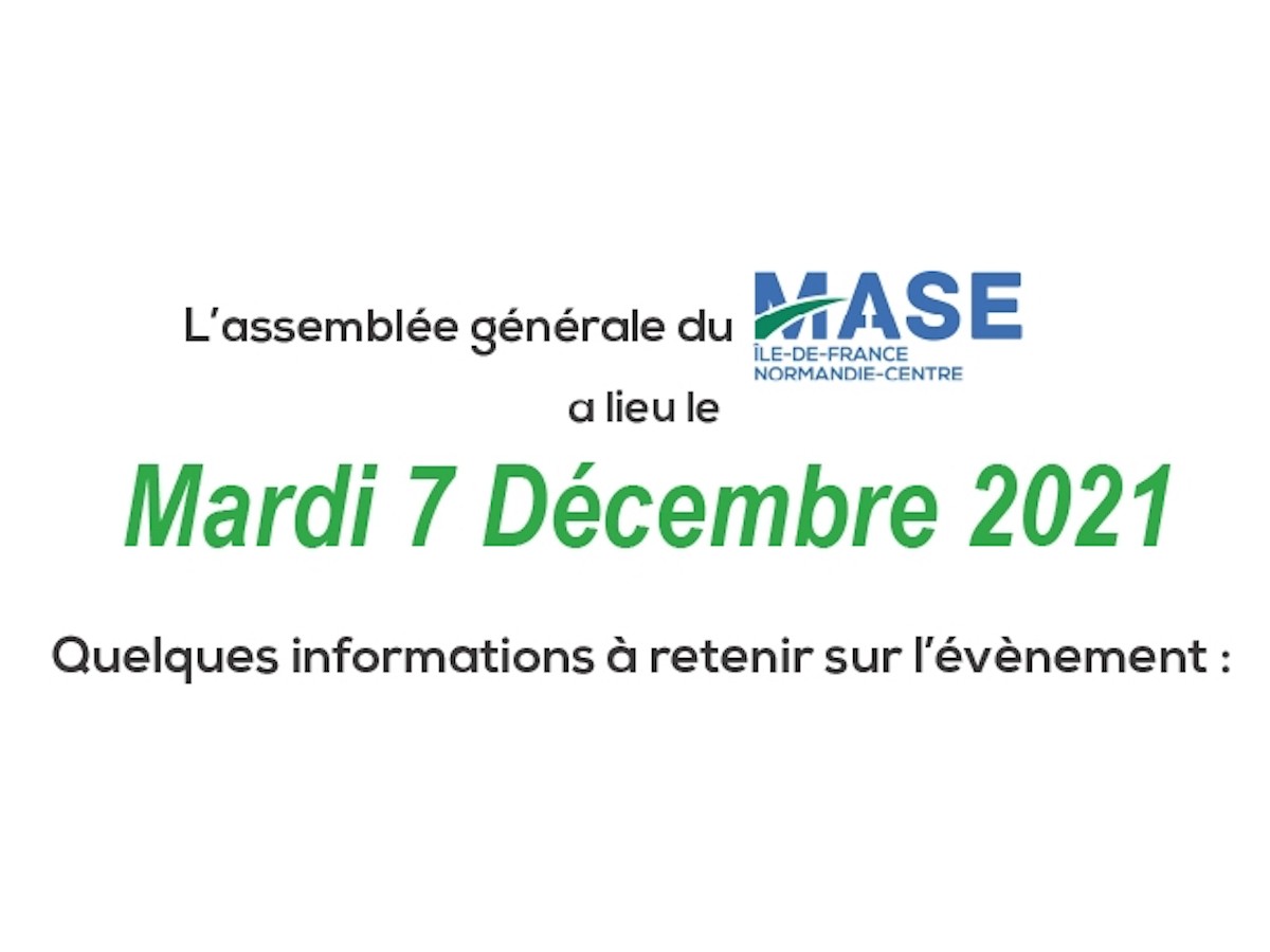 AG 2021 - Informations